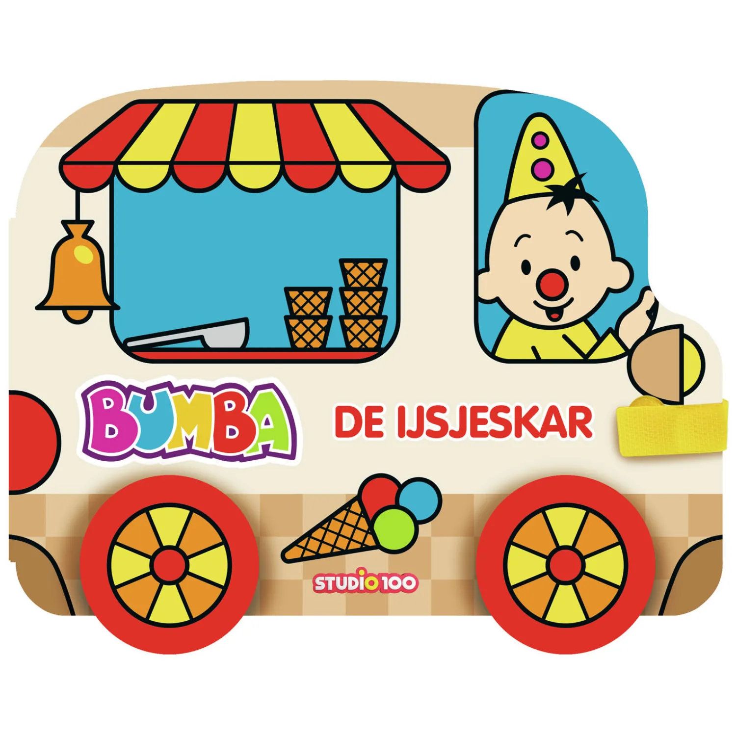 Bumba Kartonboek met Wielen De IJsjeskar-Studio 100 Sale