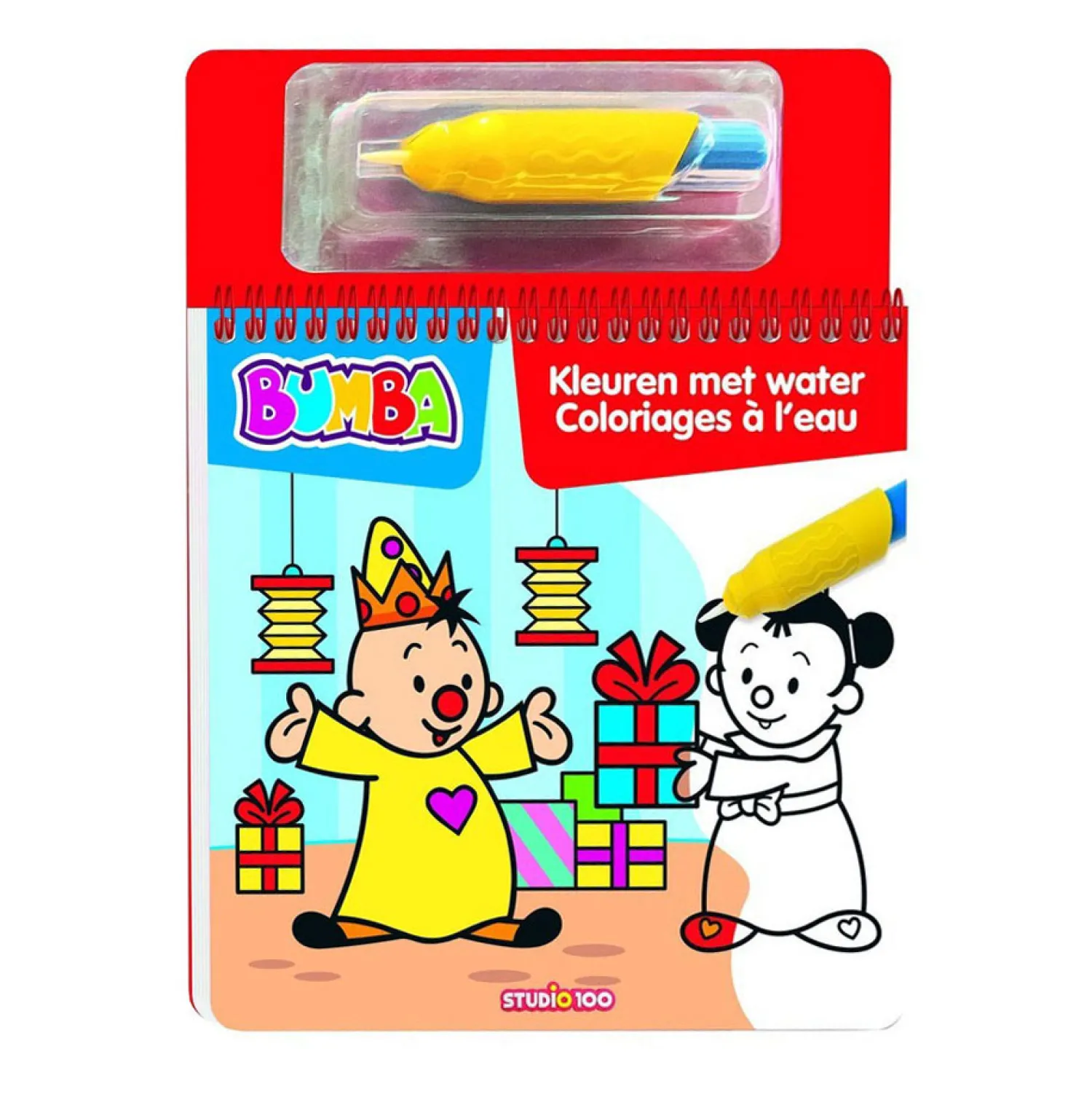 Bumba Kleurboek Kleuren met Water Verjaardag-Studio 100 Online