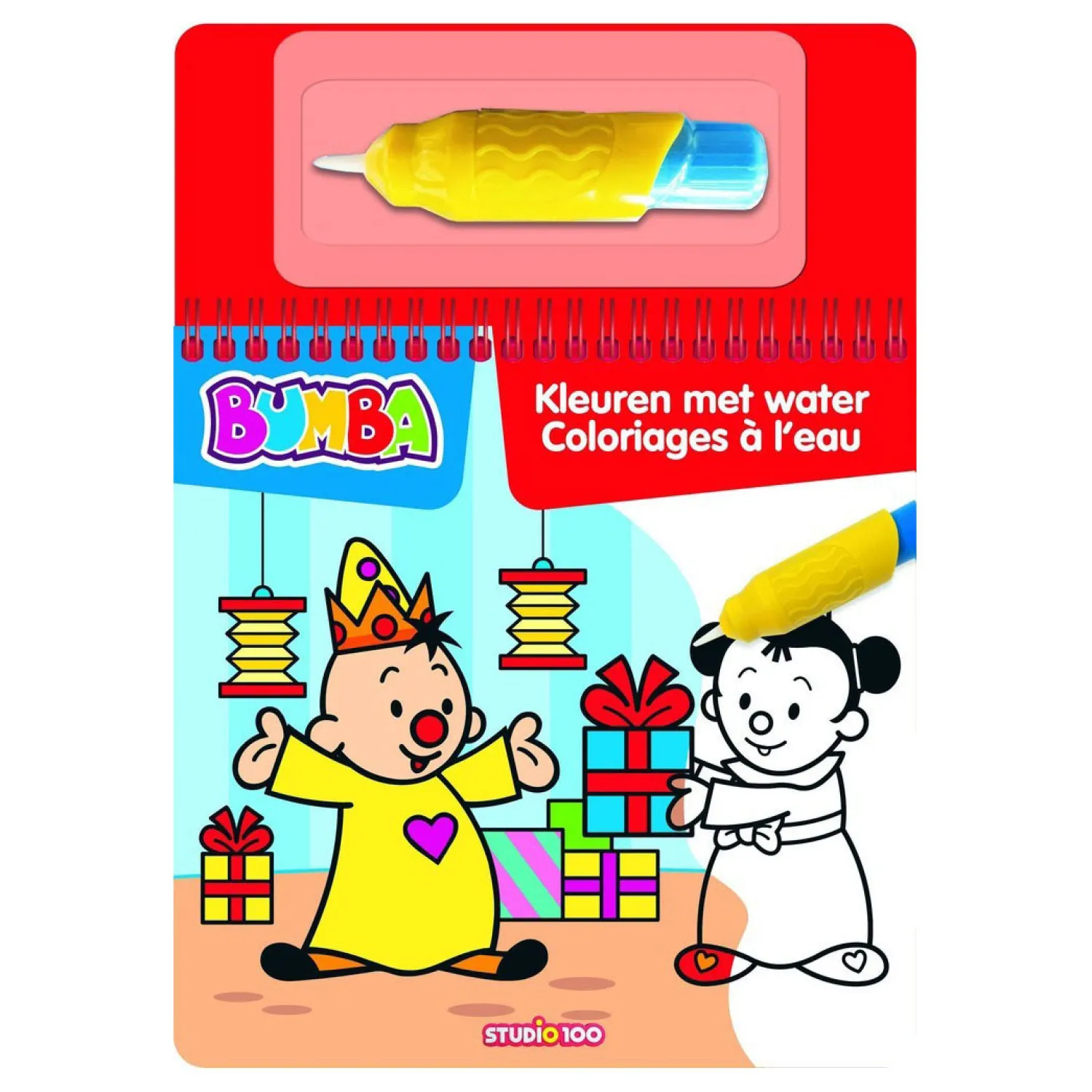 Bumba Kleurboek Kleuren met Water Verjaardag-Studio 100 Online