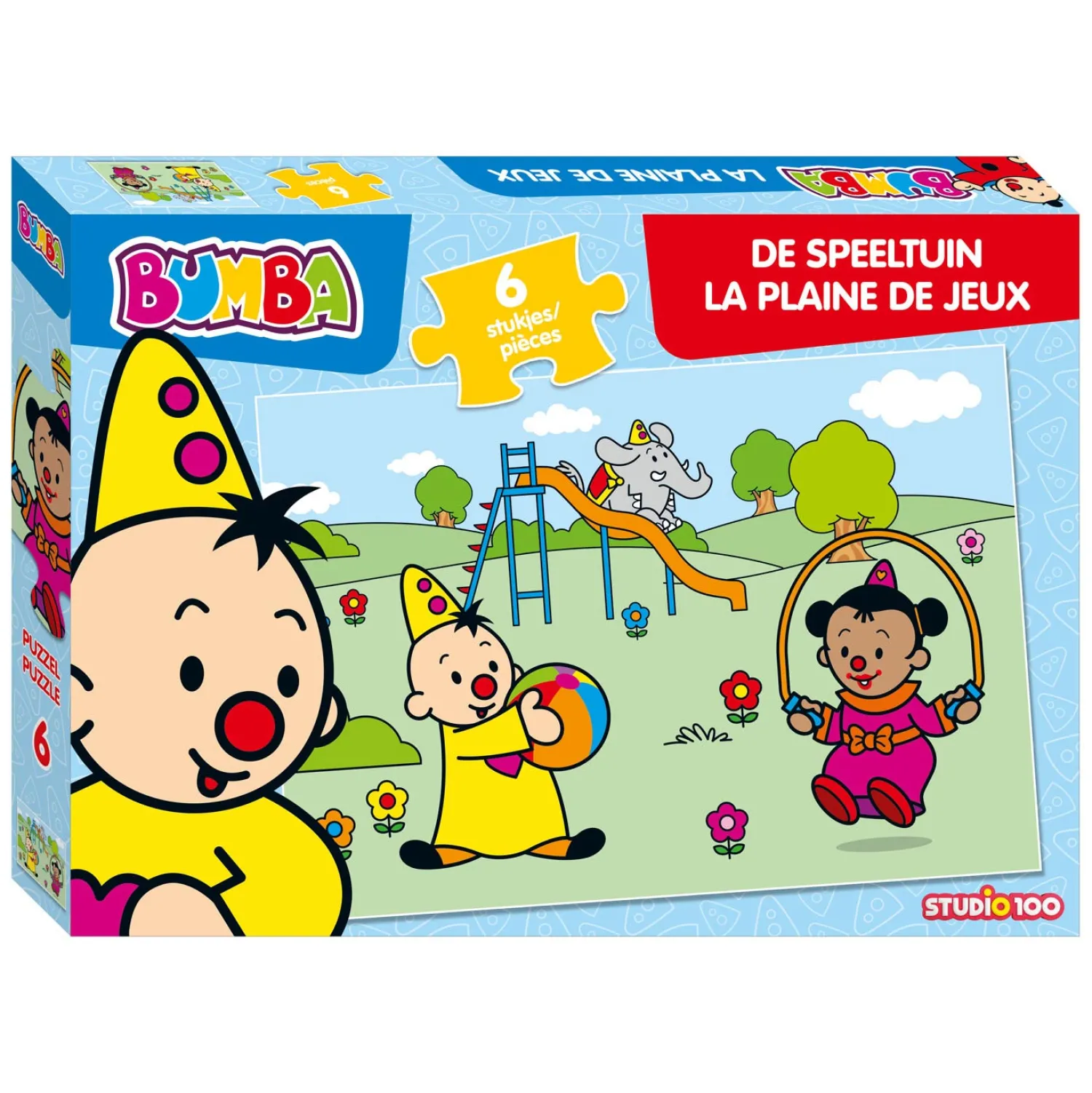 Studio 100 Bumba Puzzel - De Speeltuin, 6st. Discount