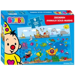 Bumba Puzzel Zeedieren, 9st.>Studio 100 Hot
