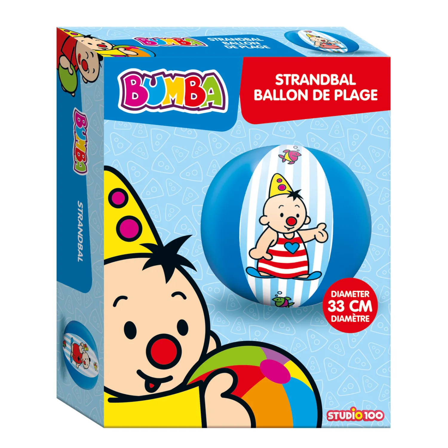 Studio 100 Bumba Strandbal, Ø 33 cm
