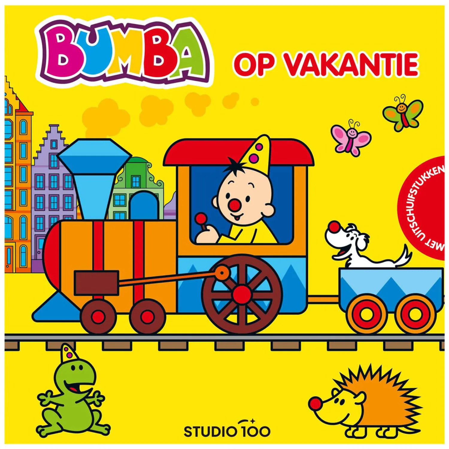 Studio 100 Bumba Uitschuifbaar Kartonboek - Op Vakantie New