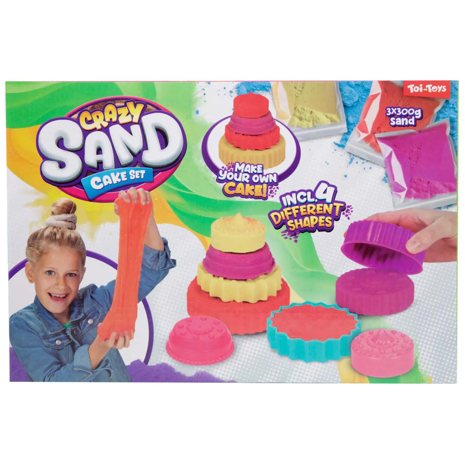 Cake Creation Set - Taartjes Speelzand, 3st.-Toi-Toys Sale