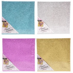 Canvas Glitter 15x15cm, Set van 12 Discount