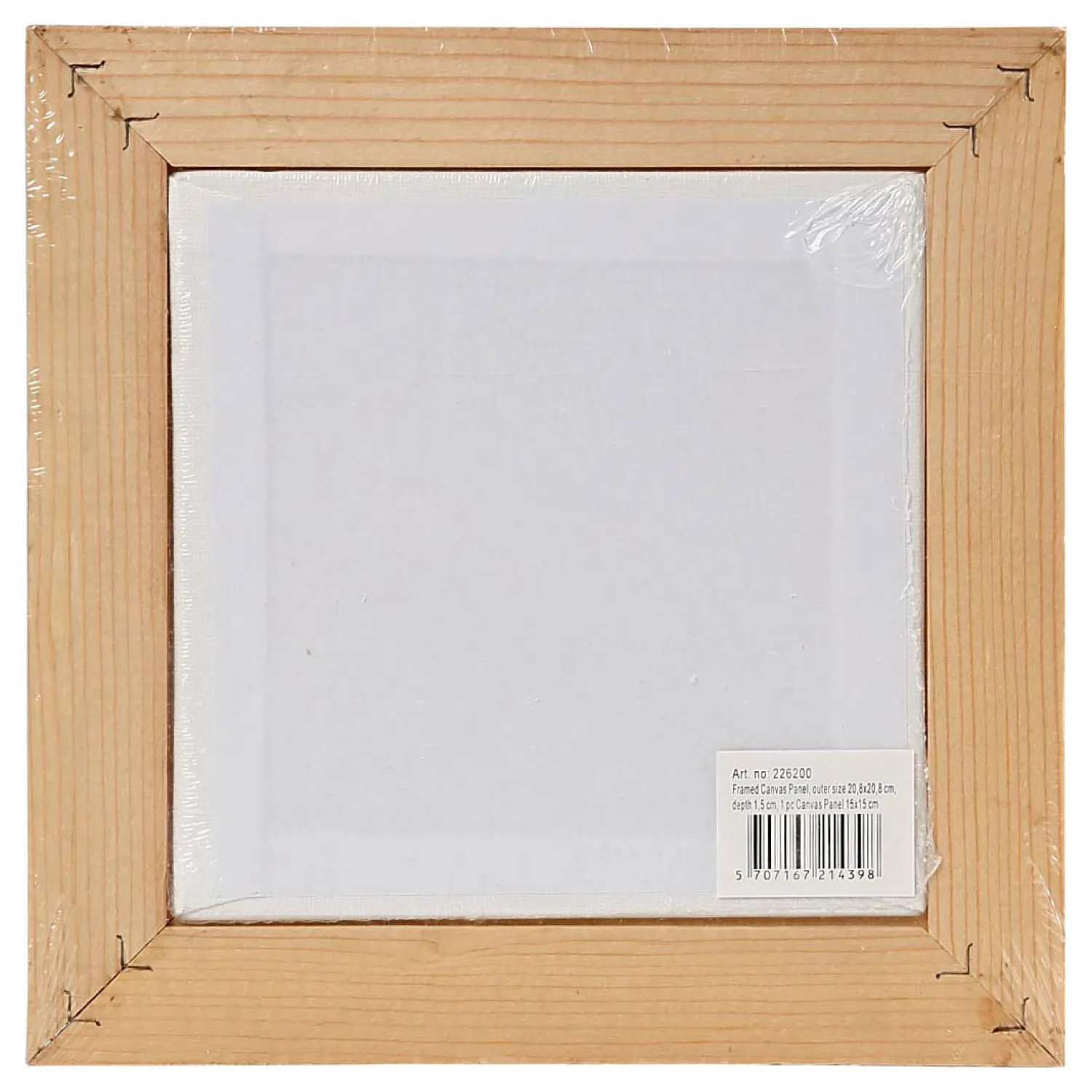 Creativ Company Canvas Paneel met Lijst, 20,8x20,8cm Online