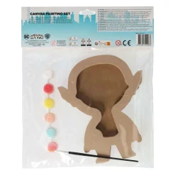 Canvas Schilderen DC Comics - Flash incl Penseel en 6 kleuren verf-Wins Holland Hot