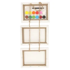 Canvas Schilderset Eenhoorn, set van 3 stuks.-Wins Holland Outlet