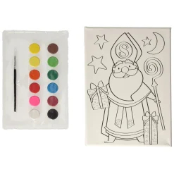 Canvas Sinterklaas Schilderset>Wins Holland