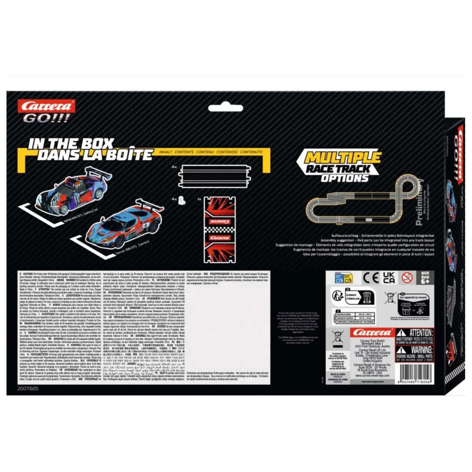 GO!!! GT Racer Uitbreidingsset 1:43 - BMW M4 GT3 vs. Ferrari 296 GT3>Carrera Discount