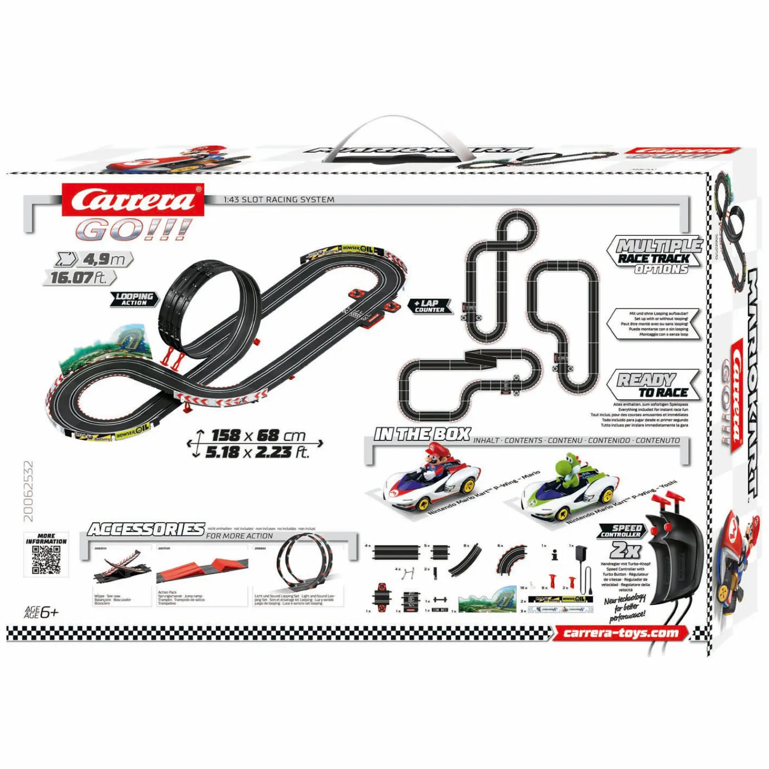 GO!!! Mario Kart P-Wing - Mario vs. Yoshi-Carrera Best