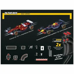 GO!!! Racebaan - Champion's Racing M. Verstappen No.1 vs. L. Hamilton No.44-Carrera Hot