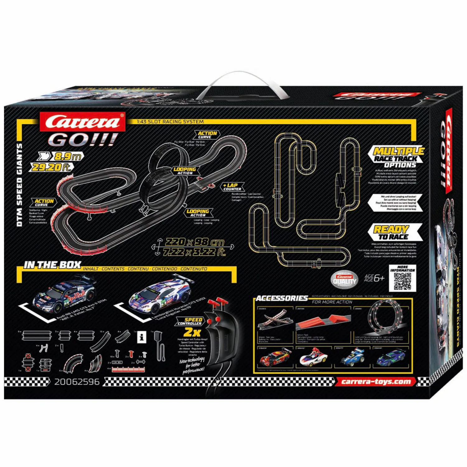Carrera GO!!! Racebaan - DTM Speed Giants Sale