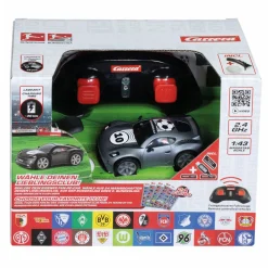 Mini RC 2,4GHz Bundesliga 1:43 - Grijs-Carrera New