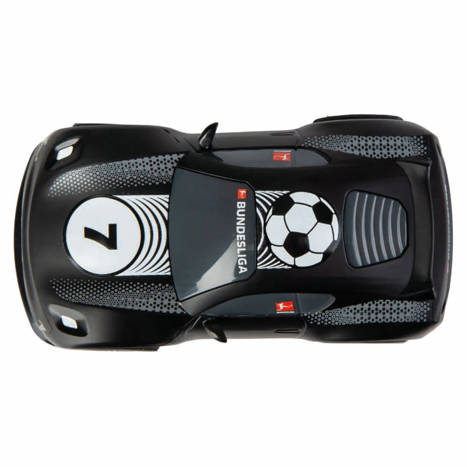 Mini RC 2,4GHz Bundesliga 1:43 - Zwart>Carrera