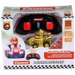 Mini RC 2,4GHz Mario Kart Gold - 1:50>Carrera Hot