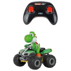 RC 2,4GHz Mario Kart Yoshi - Mini Quad 1:40-Carrera New