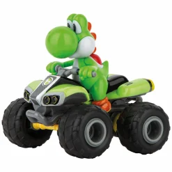 RC 2,4GHz Mario Kart Yoshi - Mini Quad 1:40-Carrera New