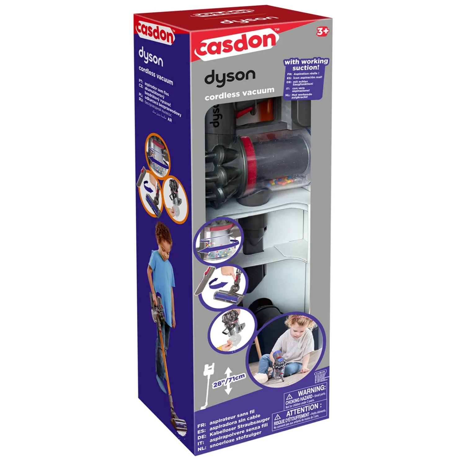 Casdon Dyson Draadloze Speelgoed Stofzuiger Outlet