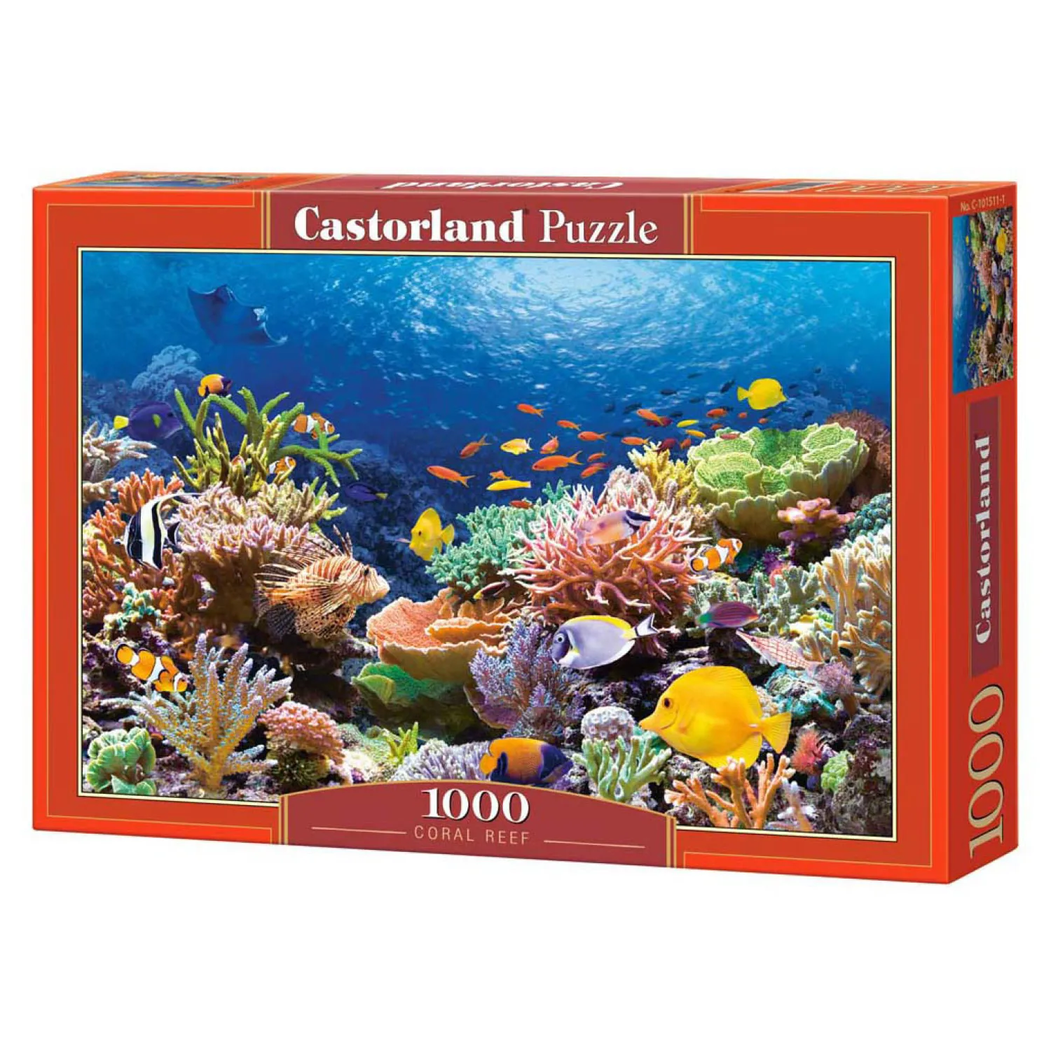 Selecta Castorland Legpuzzel Coral Reef Fishes, 1000st. Online