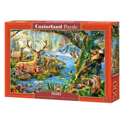 Castorland Legpuzzel Forest Life, 500st.>Selecta New