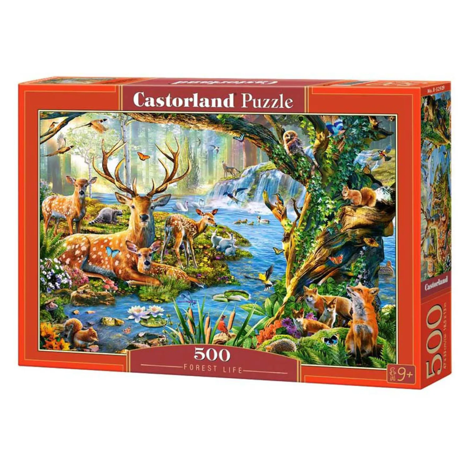 Castorland Legpuzzel Forest Life, 500st.>Selecta New