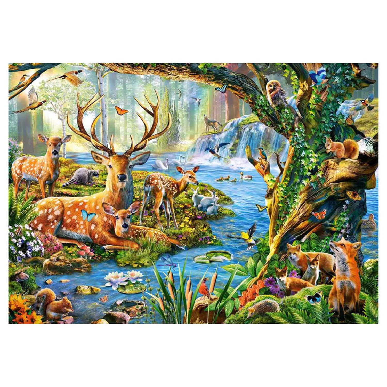 Castorland Legpuzzel Forest Life, 500st.>Selecta New