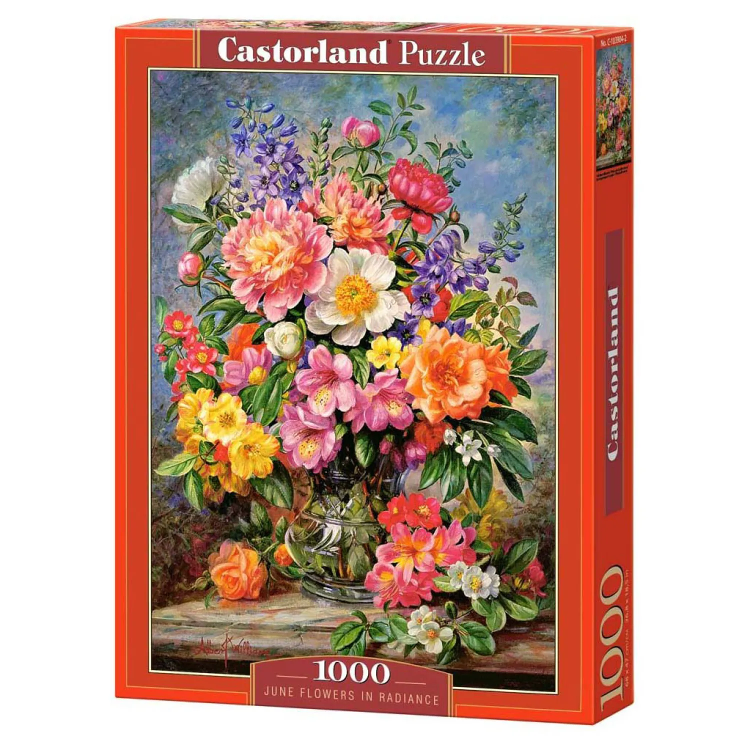 Selecta Castorland Legpuzzel June Flowers in Radiance, 1000st.