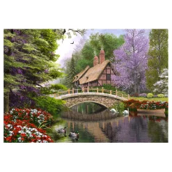 Selecta Castorland Legpuzzel River Cottage, 1000st. Hot