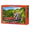 Castorland Legpuzzel Train on the Bridge, 500st.-Selecta Online