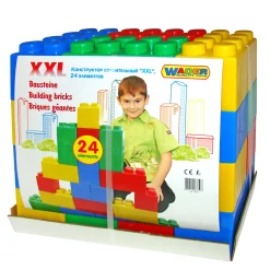 Cavallino Bouwblokken XXL - 24dlg. Best