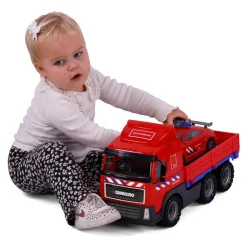 Cavallino Brandweervrachtwagen en Brandweerauto, Schaal 1:16 Hot