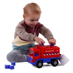 Brandweervrachtwagen Vormenstoof met 6 Blokken, 26cm-Cavallino Clearance