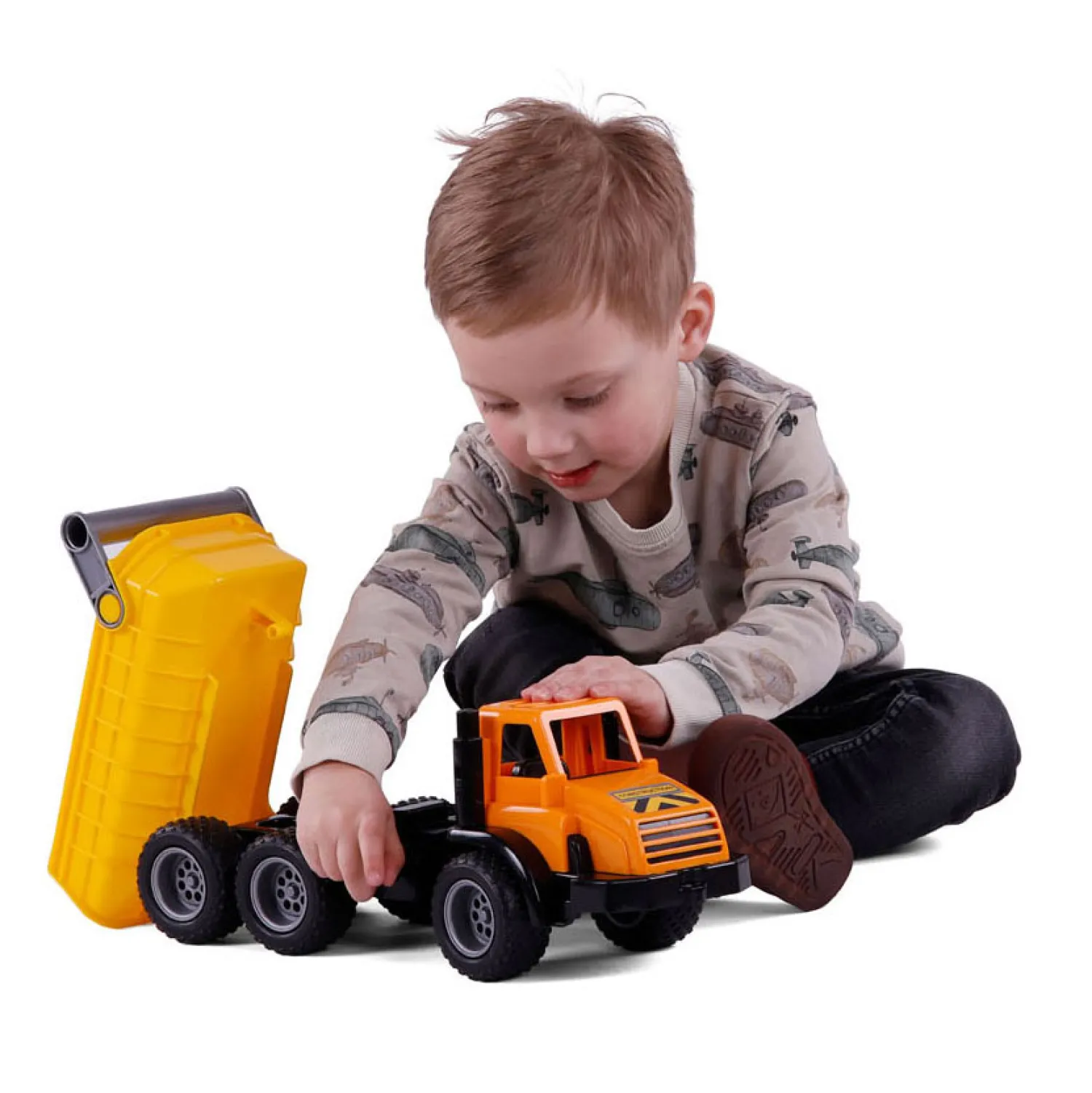 Grip Kiepvrachtwagen Met Rubberbanden, 42cm>Cavallino Hot