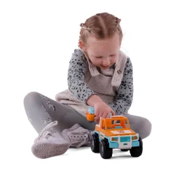 Jeep Oranje met 2 Speelfiguren>Cavallino Clearance