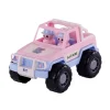 Cavallino Jeep Roze met 2 Speelfiguren New