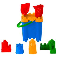 Kasteelemmerset met Zandvormen, 8dlg.>Cavallino