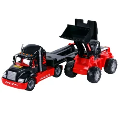 Mammoet Torpedo Vrachtwagen met Bulldozer, Schaal 1:16-Cavallino Online