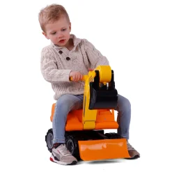 Mega Graafmachine Loopauto Oranje, 79cm><noscript><img width=