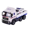 Politievrachtwagen en Politieauto, Schaal 1:16-Cavallino