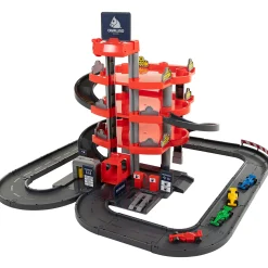 Racing Parkeergarage met 4 Verdiepingen en Auto's Speelset-Cavallino Best