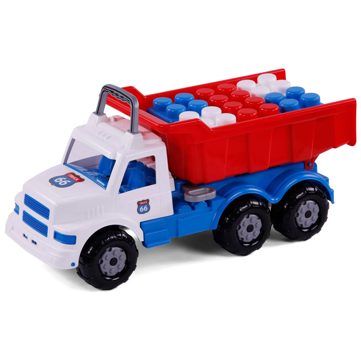 Route 66 XL Kiepwagen met Bouwblokken-Cavallino Online