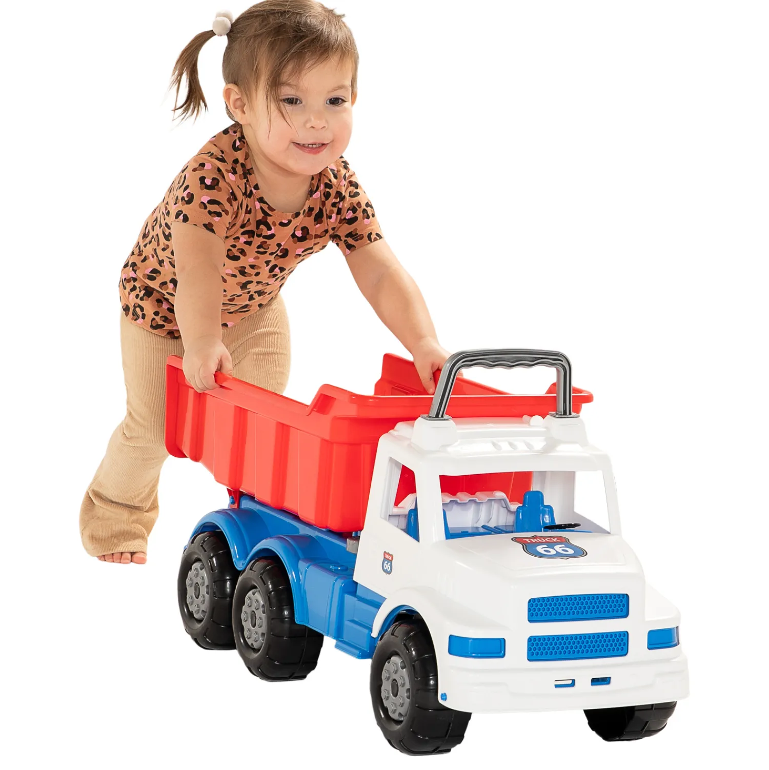 Route 66 XL Kiepwagen met Bouwblokken-Cavallino Online