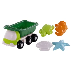 Cavallino Strand Kiepwagen met 4 Zandvormen Groen Clearance