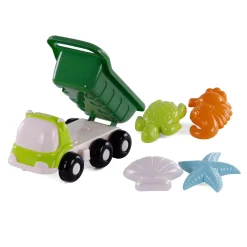 Cavallino Strand Kiepwagen met 4 Zandvormen Groen Clearance