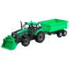 Tractor met Lader en Aanhang Kiepwagen Groen,  Schaal 1:32>Cavallino Best
