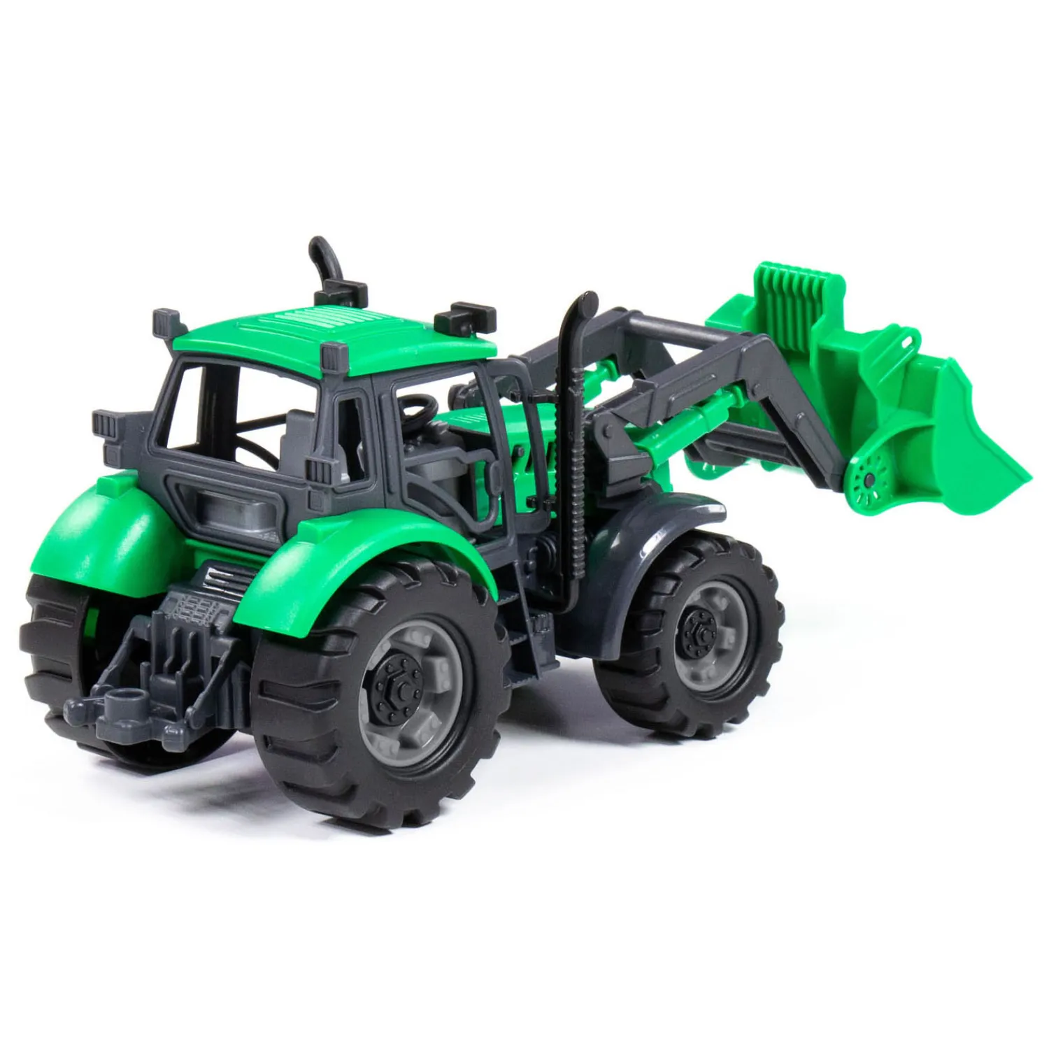 Tractor met Shovel Groen, Schaal 1:32>Cavallino Best