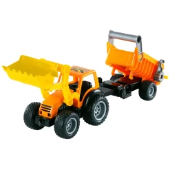 Tractor met Voorlader en Aanhanger-Cavallino Sale