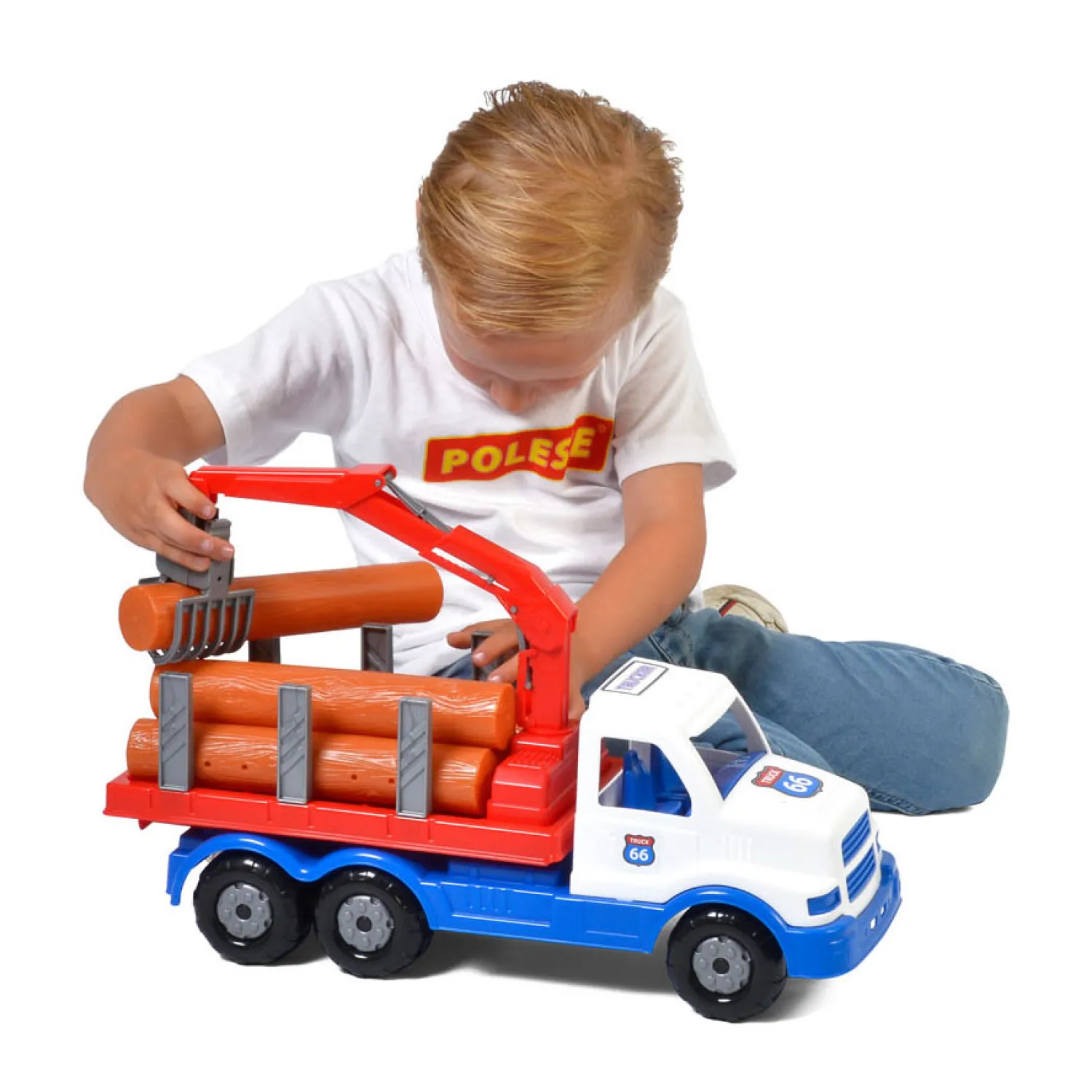 Truck 66 XL Torpedo Vrachtwagen met Hout>Cavallino Online