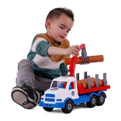 XL Torpedo Hout Vrachtwagen, 47,5cm><noscript><img width=